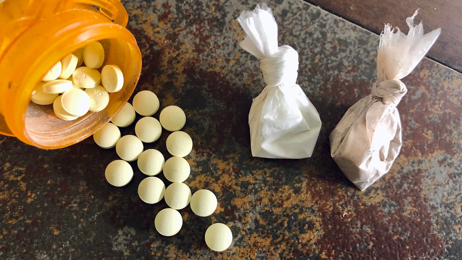 prescription pills and other substances