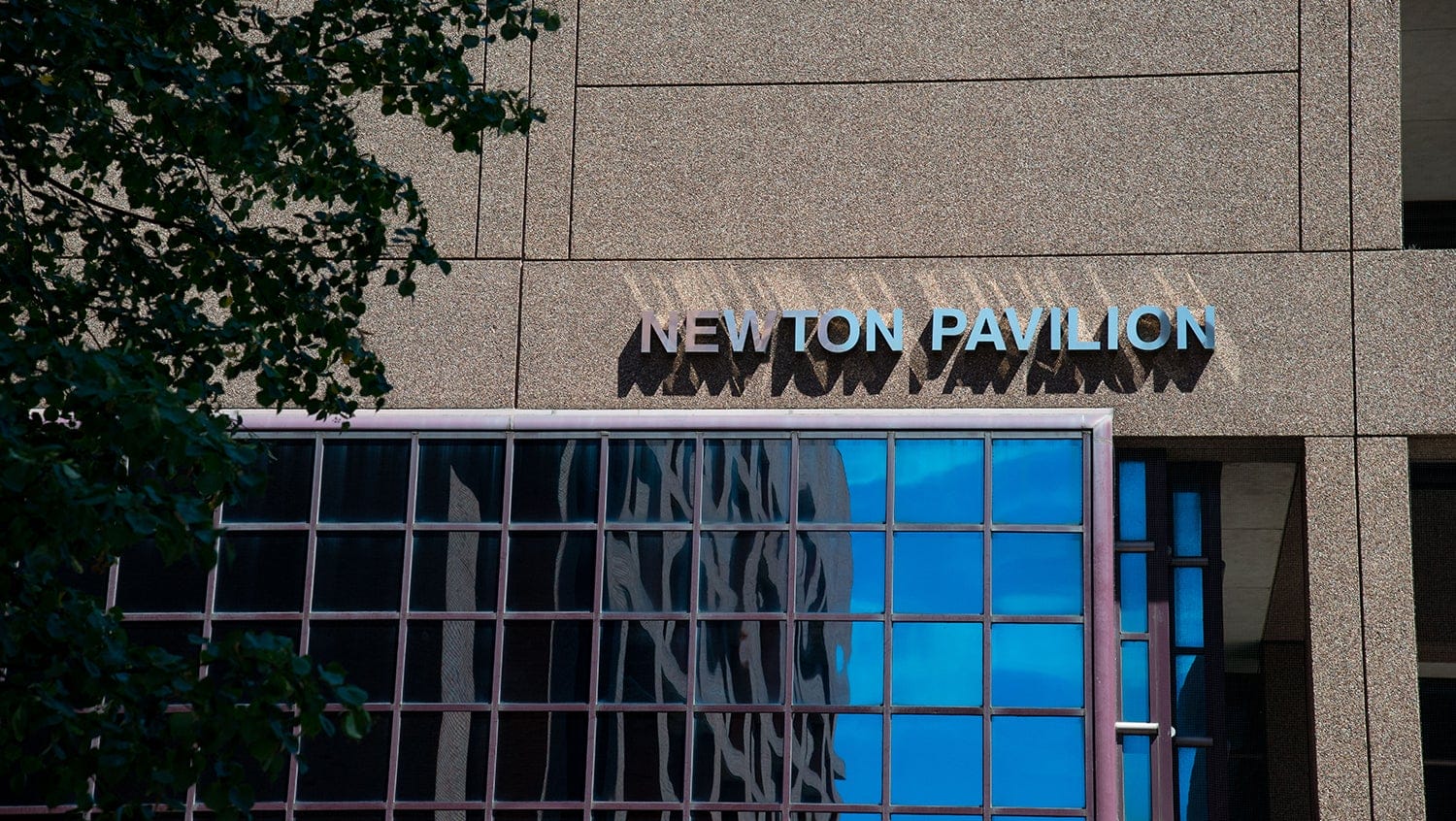 face of the East Newton Pavilion building 