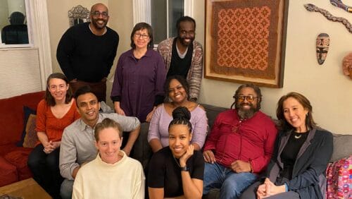 The Grayken Center's team posing for a team photo. 