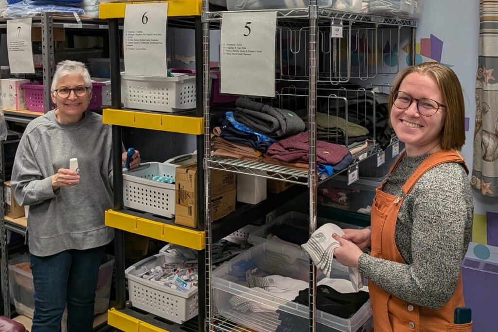 Malden Warming Center volunteers.