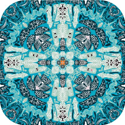 Pictured is digital artwork, titled “The Living Blueprint,” by Anushka Aghi MPH, research data analyst II, Department of Cardiovascular Medicine, Boston University Chobanian & Avedisian School of Medicine, It was featured in Whorl: 2025 Vol. 27. Published in 2025. BU Publications.